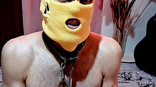 Part 3 Foot on His Back, Collar on, Laughing While I Humiliate My Slave