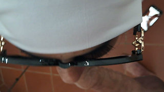 MILF Sucks a Cock and Takes a Load in Her Mouth (pov)