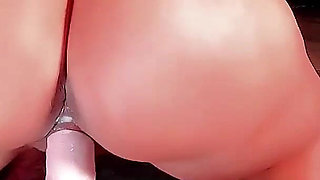 Doggystyle Dildo Ride & Squirt