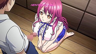 Busty Shy Teacher Melts During Unexpected Oral Encounter