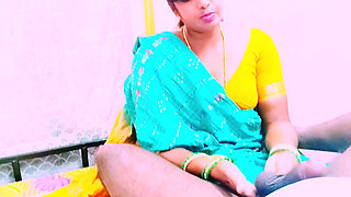 Indian maid amazing blowjob cowgirl fucking with house owner. Telugu dirty talks.