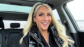 Lush Starbucks Drive-thru W/ Vibrator in Pussy