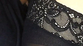 Secretary rides on my hairy cock