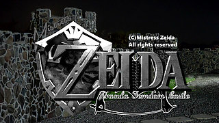 Zeida and Mia squashing prisoners cock and balls