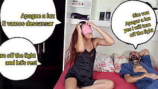 Erotic Stories Cuckold Fetish - a Wife Rests Blindfolded While the Cuckold's Friend Is Inside the Wardrobe