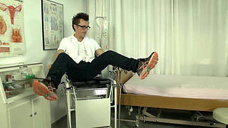 Asian Babe Double Penetrated in Hospital Hardcore