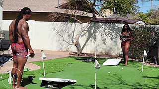 Unclothe Butt hole in Vegas Warmth Completes with Oily Bra-stuffers Stroking Fears Way BIG BLACK COCK