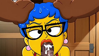 Married Housewife Sucks a Stranger's Cock for the First Time to Get Revenge on Her Husband for Cheating