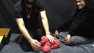 Unboxing the new Meru the succubus of MRLSEXDOLL that my stepsister gave me.. - Hd