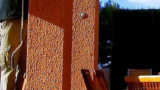 Latina teen Tiffany Doll lets pool boy fuck her in the ass