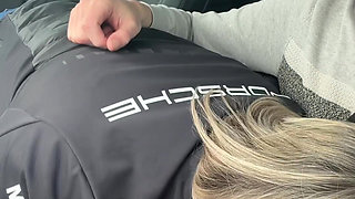 I Suck While Driving My Boyfriend While Passing Trucks Ahah