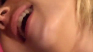 The two horny lesbians Lola and Zoe masturbate on tight pussy at a party