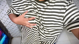 Arab Public Toilet Big Ass & Huge Boobs Hot Girl After College!