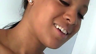 Natasha Dulce blows up huge cock and masturbates