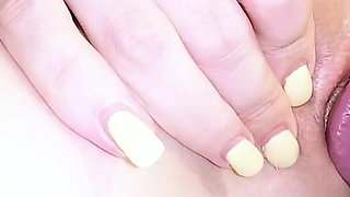 The Girl Watches TV, Waiting for the Ending of the Story, but the Dick Is Already in Her Pussy