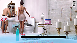 Stepmom Seduce Stepson In Bathroom And Giving Deepthroat Blowjob