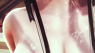 Hinoa From Monster Hunter Rise Takes Care of You After You Save His Village! Relax and Let Her Do It!