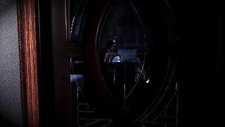 Nurse Maple's Midnight Session Shoe-job & Red Nylon Foot-job