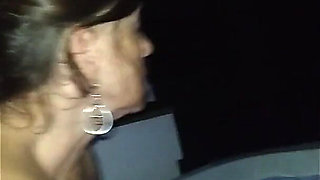 MILF Candi Annie Fucks and Swallows Cum in Hot Tub Romp - POV Video