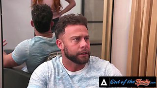 OUT OF THE FAMILY - ONE LAST Romp Between Busty MIFL Sophia Locke With Her Lucky Stepson