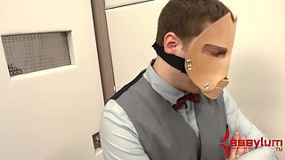 Petite sub bootie ravaged in shopping trolley