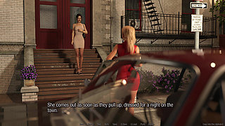 Cheating Sofia and Secret Affairs - Day 13 Evening: Corruption Lvl 6 - Seducing a Student for a Threesome Blowjob at the Bar