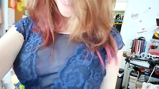 Emo Teen Becka Solo Webcam Masturbation Porn