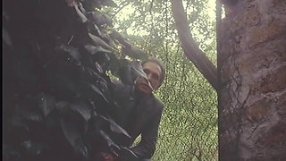 Her Husband Spies on Her While She Gets Fucked by the Gardener.