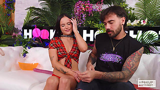 Iris Leon's First Wild Hook up with Stranger