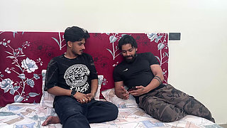 Husband Sharing Wife with Boss Slim Indian Wife Big Cock Hardcore Sex