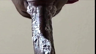 She Keeps Sloppily Sucking an Slurping Dick While It Nuts! in Her Mouth!!!