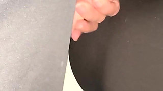 She Grabs a Stranger's Dick in Public