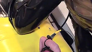 Guess the Mistress - Piss, Spit and Electric Shocks Ft. Mistressae & Princess Latex Rubber Doll