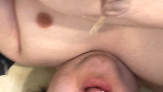 sissy pisswhore piss in own mouth loser pee facial