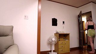 Cheating Asian housewife provides fabulous titjob service