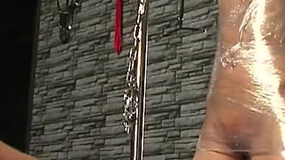 Dominating bondage wrapped in foil