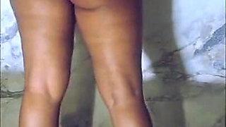 Standing Anal Sex in the Bathroom