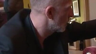 Humiliates dominates threesome