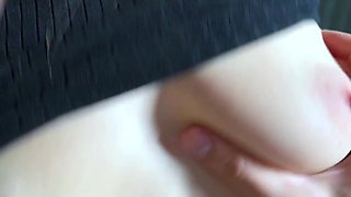 Sexy Secretary In Shiny Pantyhose & Heels - Desk Blowjob Under Table Ride & Cum On Tights