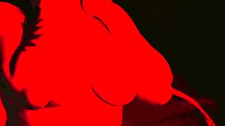 Big boob brunette masturbates on webcam