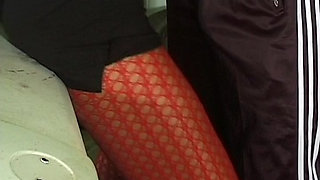 Slutty German babes getting anally drilled in hot foursome in the workshop