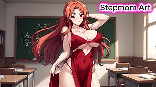 JOI Stepmom Hot Teacher Self Pleasure - Come with me 100% You'll cum - Dirty Talk