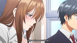 Her Big Tits Bounce Wildly as Long-Haired Anime Babe Endlessly Clicks the Mouse Cursor Over and Over in Gen