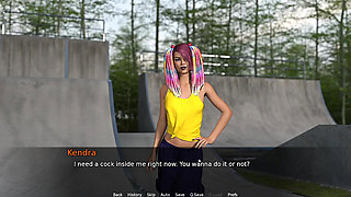 Horny 18 Year Old Stranger Girl Loves Fucking My Cock In Public Restroom