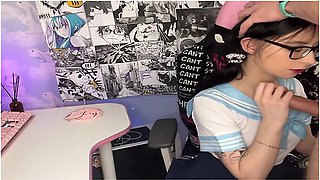 Gamer Girl - I Was Fucked By A Classmate And Cummed On A Japanese School Uniform