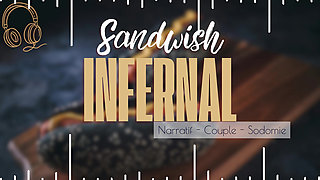 J'encule un mari et sa femme - French audio story Swinger anal pegging