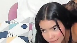 Sexual Masturbation, Open Ass in the Room in the Night