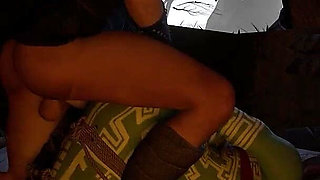 Pounding a Tribal Orc Woman Only to Cun on Her Tits