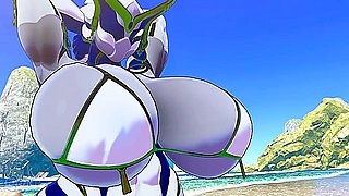 Warframe Hildryn Beach Huge Dick Face Fuck - Fansly Preview - Vrchat Erp - Car Toon