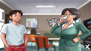 SummertimeSaga - what happens if you shower with a mature?